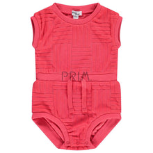 Load image into Gallery viewer, PIXIE TEXTURED TERRY ROMPER
