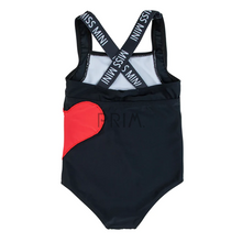 Load image into Gallery viewer, MISS MINI RED HEART SWIMSUIT
