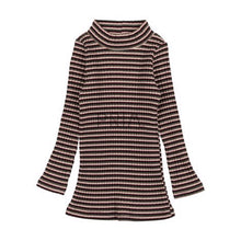 Load image into Gallery viewer, LIL LEGS STRIPE MOCNECK TOP
