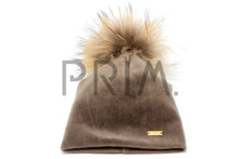 Load image into Gallery viewer, VELOUR POM POM HAT
