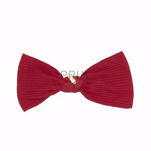 Load image into Gallery viewer, HEIRLOOMS RIBBED KNOT ONE SIDED BOW CLIP
