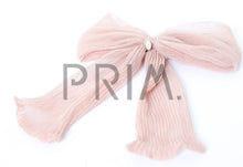 Load image into Gallery viewer, DACEE ACCORDION PLEATED TULLED BOW LARGE CLIP

