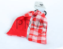 Load image into Gallery viewer, DACEE CHECKERED RUFFLE PONY WITH TAILS
