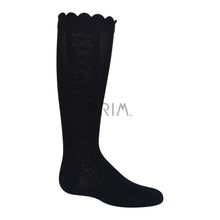 Load image into Gallery viewer, ZUBII TEXTURED BOW KNEE SOCK
