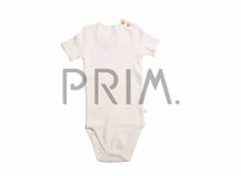 Load image into Gallery viewer, JB LONDON RIBBED ONESIE SHORT SLEEVE

