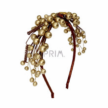 Load image into Gallery viewer, CHERRY CLUSTER BOW HEADBAND

