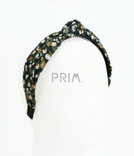 Load image into Gallery viewer, DACEE FLORAL CORDUROY KNOT HEADBAND
