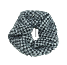 Load image into Gallery viewer, DACEE MOHAIR CHECKERED SCRUNCHY
