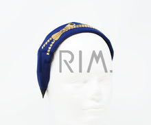Load image into Gallery viewer, GOLD METALLIC ZIPPER HEADBAND
