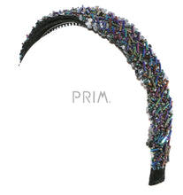 Load image into Gallery viewer, BEADED LINES HEADBAND
