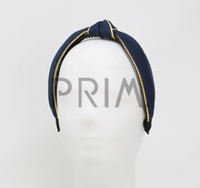 Load image into Gallery viewer, METALLIC TRIM KNOT HEADBAND
