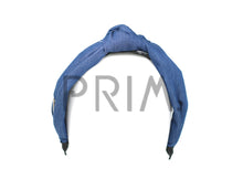 Load image into Gallery viewer, DENIM KNOT HEADBAND
