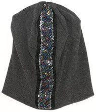 Load image into Gallery viewer, BEADED LINES BEANIE
