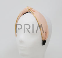 Load image into Gallery viewer, METALLIC TRIM KNOT HEADBAND
