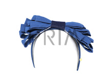 Load image into Gallery viewer, DENIM LAYERED BOW HEADBAND

