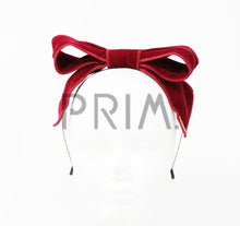 Load image into Gallery viewer, VELVET WIRE BOW HEADBANDS
