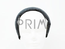 Load image into Gallery viewer, TWO TONE KNIT WITH ZIPPER HEADBAND
