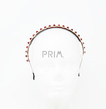 Load image into Gallery viewer, COLORED PYRAMID HEADBAND
