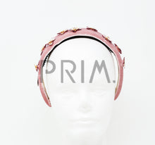Load image into Gallery viewer, METALLIC FLOWERS COVERED HEADBAND
