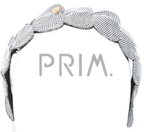 Load image into Gallery viewer, HERRINGBONE HEARTS HEADBAND
