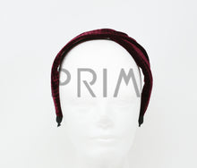 Load image into Gallery viewer, VELVET RIBBED TWIST HEADBAND
