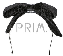 Load image into Gallery viewer, VELVET PUFFY BOW HEADBAND
