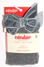 Load image into Gallery viewer, VELVET BOW TIGHTS
