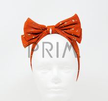 Load image into Gallery viewer, PAINT SPLASHES BOW BABY HEADBAND
