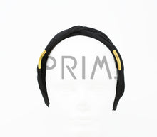 Load image into Gallery viewer, SUEDE AND METAL TWIST HEADBAND
