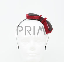 Load image into Gallery viewer, METALLIC FUR BOW HEADBAND
