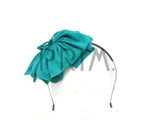 Load image into Gallery viewer, COTTON KNIT FLUFFY BOW HEADBAND
