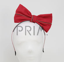 Load image into Gallery viewer, ZIPPER BOW HEADBAND
