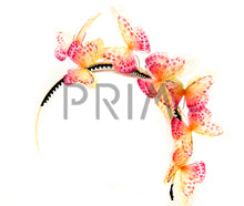 Load image into Gallery viewer, PRINTED ORGANZA BUTTERFLY HEADBAND
