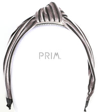 Load image into Gallery viewer, VELVET STRIPES KNOT HEADBAND
