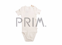 Load image into Gallery viewer, JB LONDON RIBBED ONESIE SHORT SLEEVE
