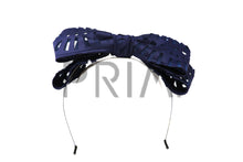 Load image into Gallery viewer, LEATHER DOUBLE BOW HEADBAND
