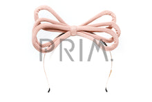 Load image into Gallery viewer, COTTON KNIT TRIPLE WIRE BOW HEADBAND
