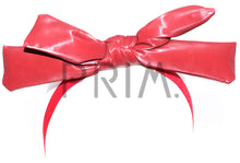 Load image into Gallery viewer, LEATHER PUFFY BOW BABYBAND
