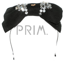Load image into Gallery viewer, FELT BOW STONES HEADBAND
