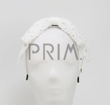 Load image into Gallery viewer, EYELET BOW HEADBAND
