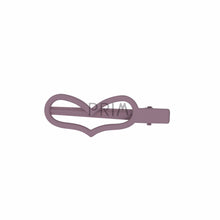 Load image into Gallery viewer, HEIRLOOMS PAINTED HOLLOW HEART CLIP
