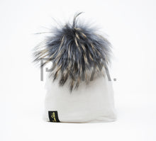 Load image into Gallery viewer, COTTON POM POM PULL ON HAT
