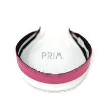 Load image into Gallery viewer, TWO TONE METALLIC COVERED HEADBAND
