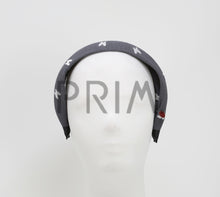 Load image into Gallery viewer, RIBBED WITH EMBROIDERED BUTTERFLIES HEADBAND

