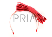 Load image into Gallery viewer, THREE LAYER BOW WITH GROMMETS HEADBAND

