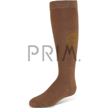 Load image into Gallery viewer, ZUBII SUEDE SMILEY KNEE SOCK
