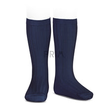 Load image into Gallery viewer, CONDOR RIBBED COTTON KNEE SOCK
