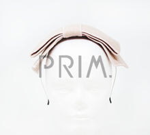 Load image into Gallery viewer, WOOL CNETER BOW HEADBAND
