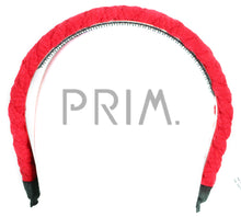 Load image into Gallery viewer, RIBBED COTTON BRAID HEADBAND
