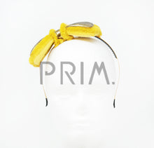 Load image into Gallery viewer, METALLIC FUR BOW HEADBAND
